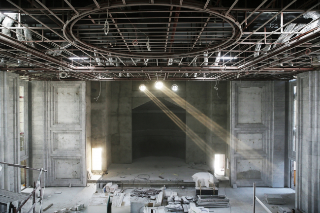 Cumhuriyet tarihinin ilk kilisesinin inşasında sona doğru